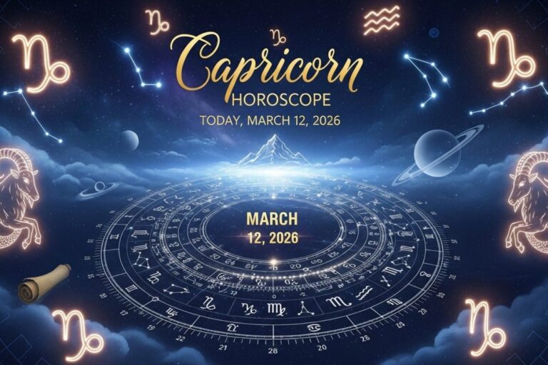 Capricorn Daily Horoscope Insights for March 12, 2026