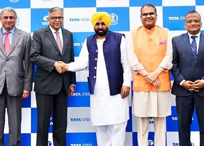 Punjab CM Mann Launches Tata Steel's Second-Largest Plant in India