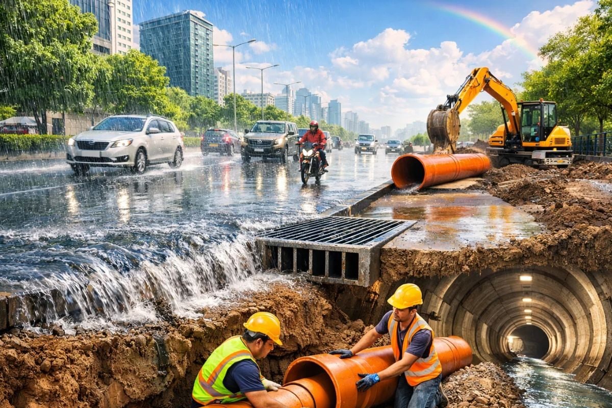 अमृत योजना: बारिश में सड़कों पर नहीं भरेगा पानी, जानें कैसे