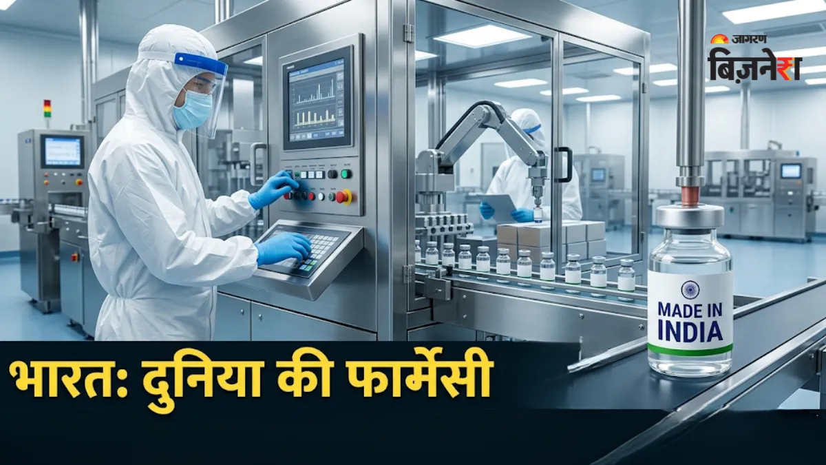 भारत दवाओं के उत्पादन में तीसरे स्थान पर, निर्यात में 16 गुना वृद्धि