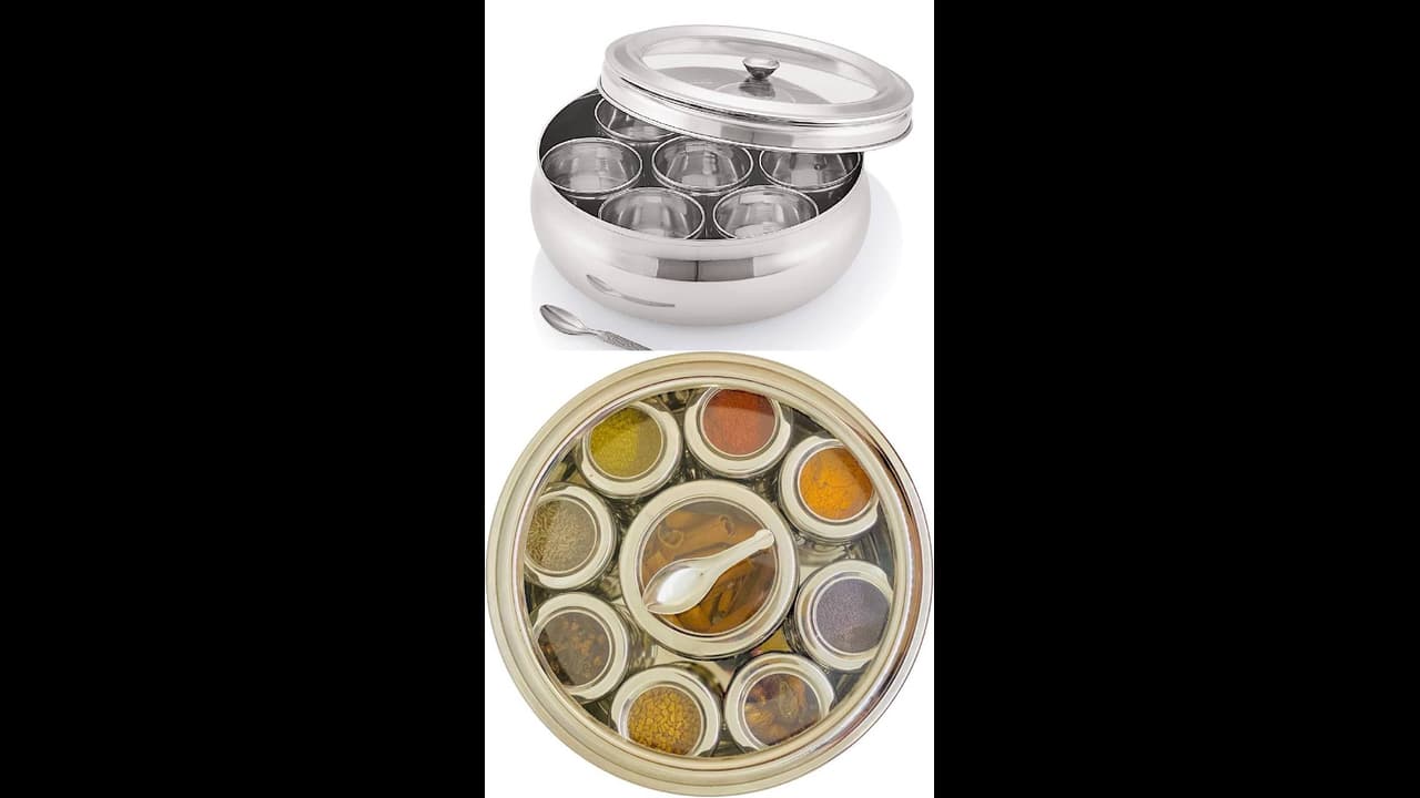 स्टील मसालदानी: 1000 रुपये के अंदर 6 बेहतरीन विकल्प जो 20 साल चलेंगे