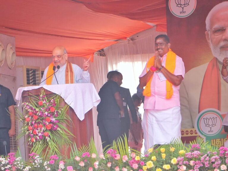 Amit Shah Criticizes Rahul Gandhi Over Fuel Price Concerns in Puducherry