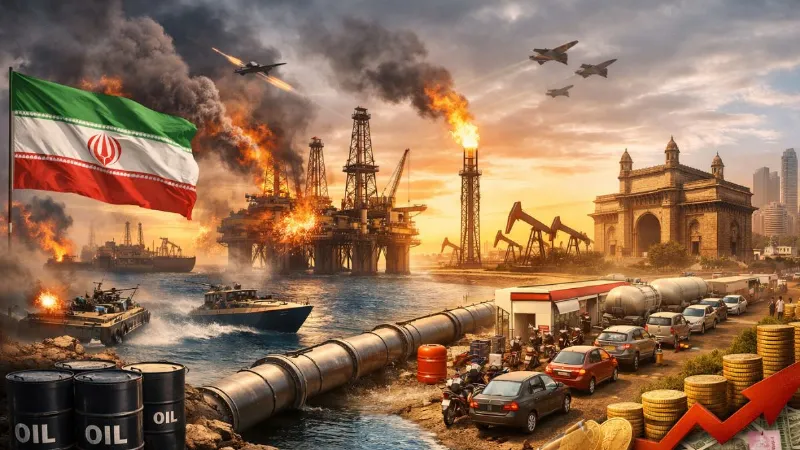 ईरान के सप्लाई संकट से कच्चे तेल की कीमतें बढ़ीं, महंगाई की चिंता