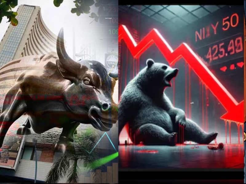 भारतीय शेयर बाजार में सेंसेक्स में भारी गिरावट, जानें कारण