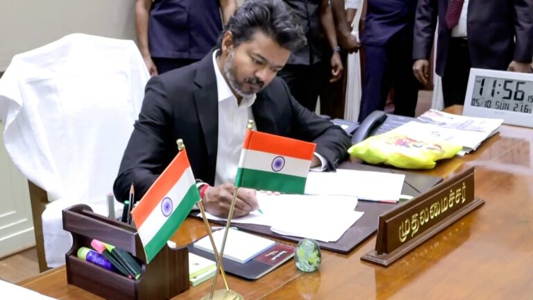 Vijay's First Actions as Tamil Nadu Chief Minister: Key Decisions