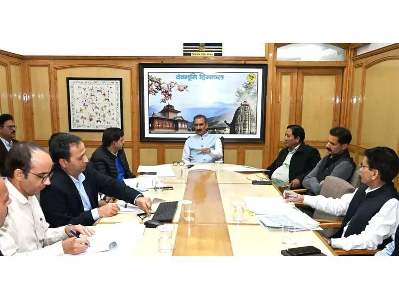 मुख्यमंत्री सुखू ने HPMC को तैयार रहने का निर्देश दिया: हिमाचल प्रदेश