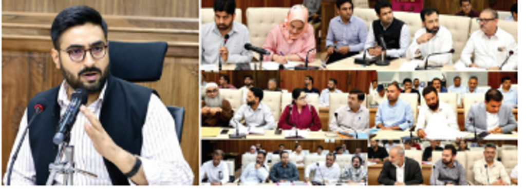 Capex Budget 2026-27 for Srinagar reviewed