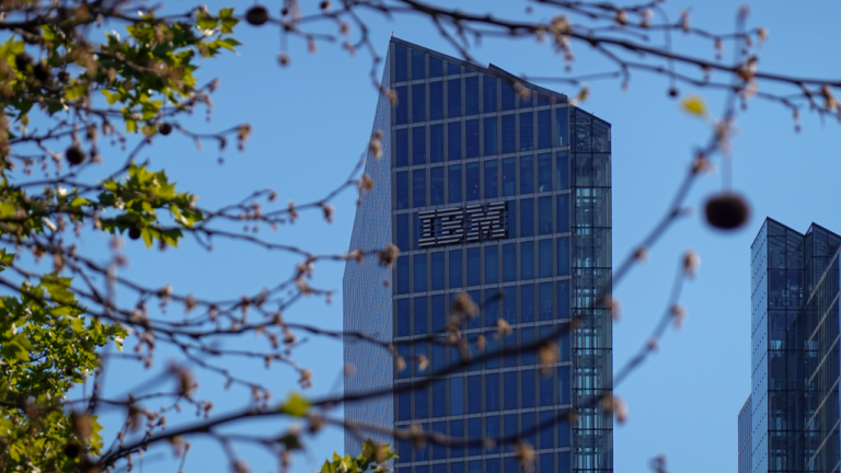 IBM posts earnings miss, shares slide in premarket trading
