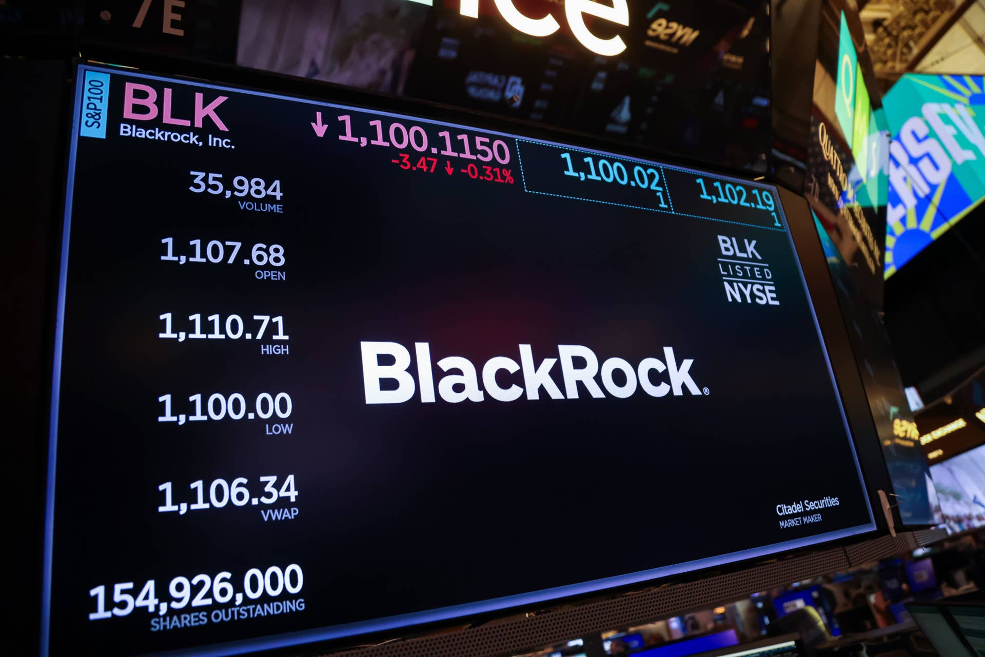 Larry Fink stays bullish as one BlackRock unit sheds nearly 40%
