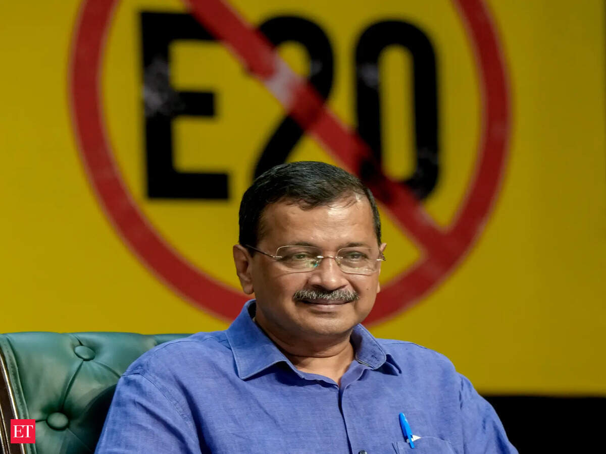 Arvind Kejriwal demands petrol-E20 choice at pumps, lower E20 price, cut in pure petrol rates