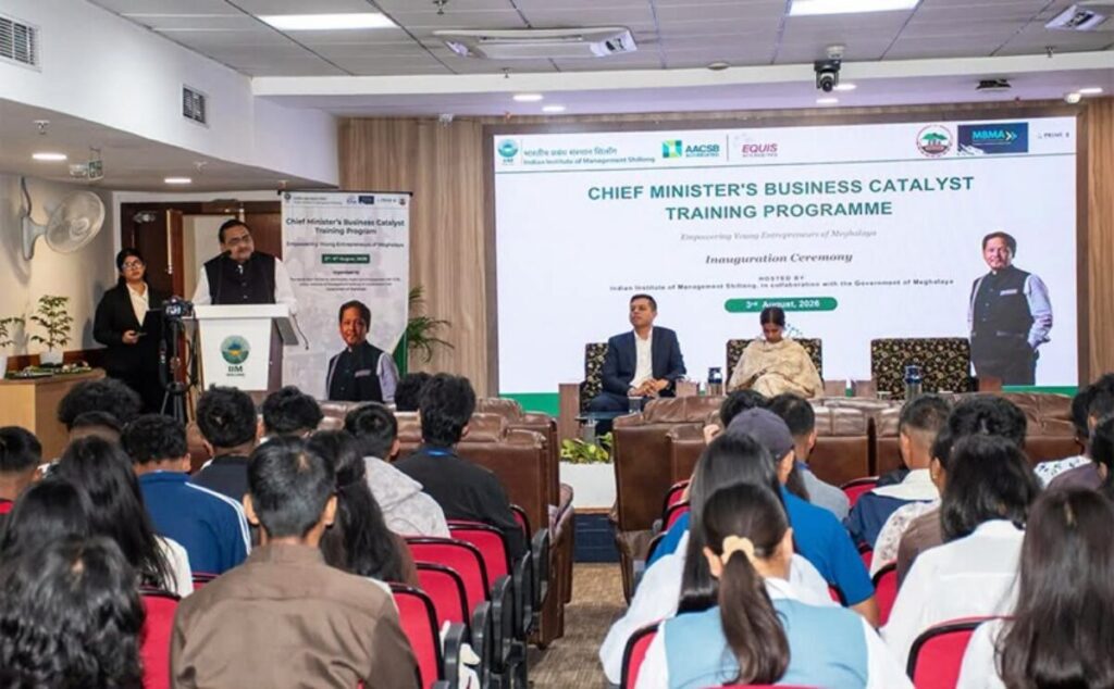Meghalaya: 60 student entrepreneurs join CMBC training programme at IIM Shillong