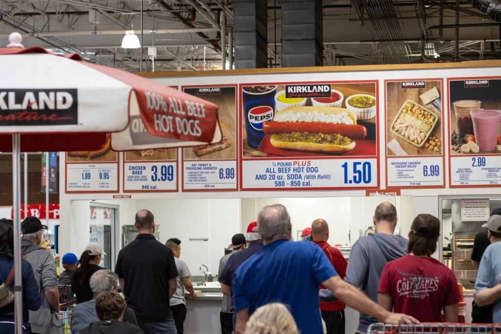 What Costco does with unsold food from its food court